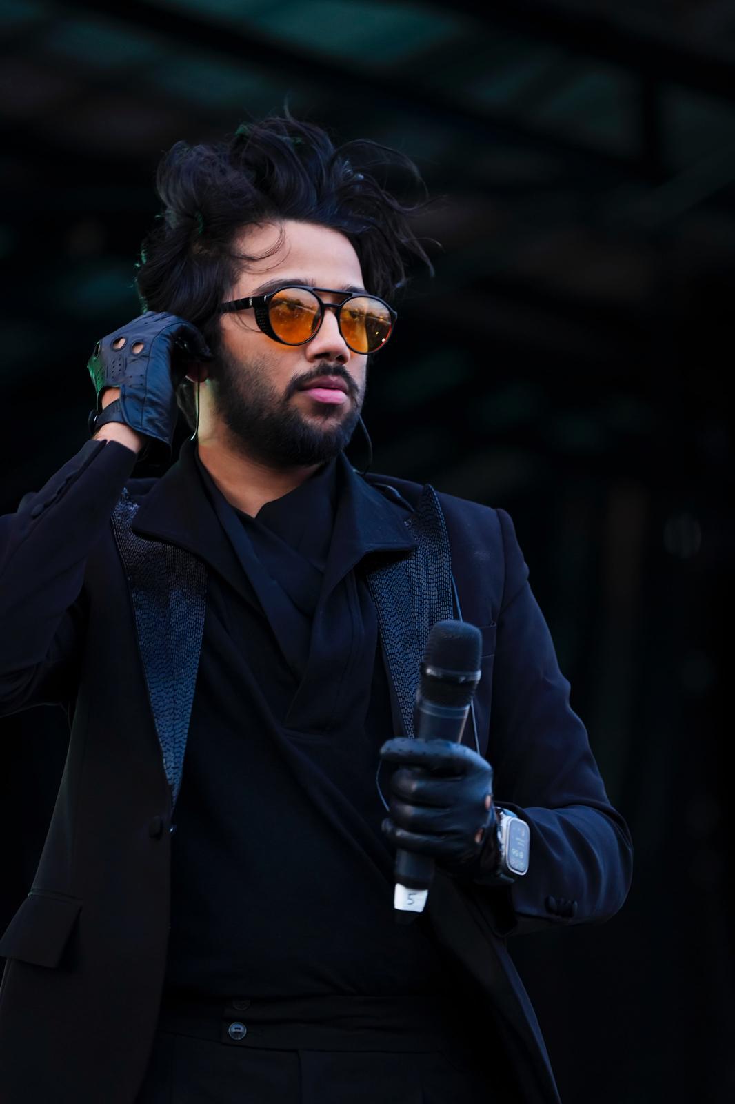 Pritom performing at Mixtape